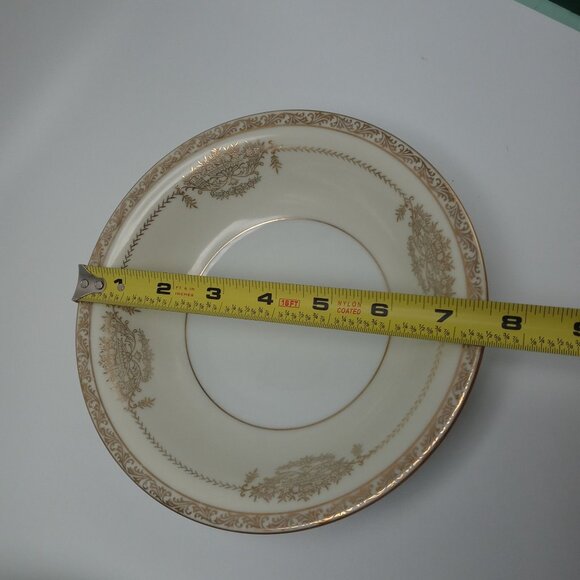 Noritake Bancroft Gold Trimmed Floral Basket Bowl 5481 Vintage - Picture 5 of 15